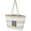 Sacosa de cumparaturi, 2502E15897, Everestus, 40 x 15 x 39 cm, Bumbac, Natur