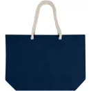 Sacosa de cumparaturi, 2502E15899, Everestus, 40 x 15 x 39 cm, Bumbac, Albastru navy