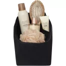 Geanta cosmetice, Everestus, 2601E13131, 21.6x14x14 cm, Bumbac, Poliester, Negru