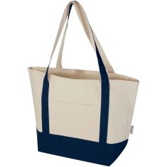   Sacosa de cumparaturi, 2502E15994, Everestus, 34 x 18 x 48 cm, Bumbac, Albastru navy