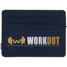 Portcard RFID, 2509E14664, Herschel, 7.5x10 cm, Poliester, Albastru navy