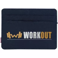   Portcard RFID, 2509E14664, Herschel, 7.5x10 cm, Poliester, Albastru navy