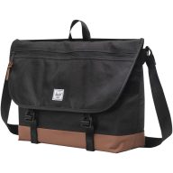   Geanta documente, 2509E14673, Herschel, 38x31.5x15 cm, Poliester, Negru