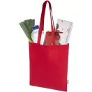 Sacosa de cumparaturi, 2509E14775, Everestus, 38x42 cm, Bumbac, Poliester, Rosu