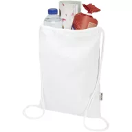   Saculet cu snur, 2509E14868, Everestus, 33x44 cm, Bumbac, Poliester, Alb