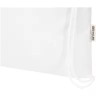   Saculet cu snur, 2509E14868, Everestus, 33x44 cm, Bumbac, Poliester, Alb