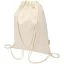 Saculet rucsac cu snur, Everestus, 2610E17933, 33x44 cm, Bumbac, Poliester, Natur
