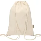 Saculet rucsac cu snur, Everestus, 2610E17933, 33x44 cm, Bumbac, Poliester, Natur