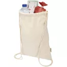 Saculet rucsac cu snur, Everestus, 2610E17933, 33x44 cm, Bumbac, Poliester, Natur