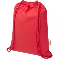   Saculet cu snur, 2509E14869, Everestus, 33x44 cm, Bumbac, Poliester, Rosu