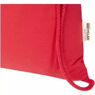   Saculet cu snur, 2509E14869, Everestus, 33x44 cm, Bumbac, Poliester, Rosu