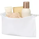 Geanta cosmetice, Everestus, 2601E13007, 22.5x14x7 cm, Poliester, Crem
