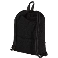   Saculet cu snur, 2509E14480, Everestus, 34x44x1.5 cm, Poliester, Negru