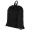 Saculet cu snur, 2509E14480, Everestus, 34x44x1.5 cm, Poliester, Negru