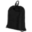 Saculet cu snur, 2509E14480, Everestus, 34x44x1.5 cm, Poliester, Negru