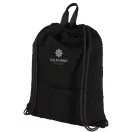 Saculet cu snur, 2509E14480, Everestus, 34x44x1.5 cm, Poliester, Negru