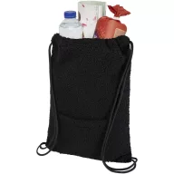   Saculet cu snur, 2509E14480, Everestus, 34x44x1.5 cm, Poliester, Negru