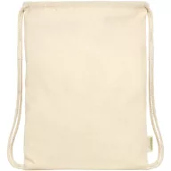   Saculet cu snur, Everestus, 2601E13046, 33x44 cm, Bumbac, Natur