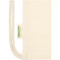   Saculet cu snur, Everestus, 2601E13046, 33x44 cm, Bumbac, Natur