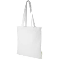   Sacosa de cumparaturi, Everestus, 2601E13057, 38x42 cm, Bumbac, Alb