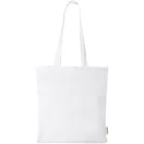 Sacosa de cumparaturi, Everestus, 2601E13057, 38x42 cm, Bumbac, Alb
