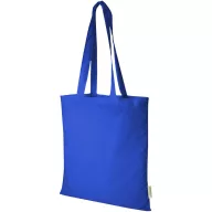   Sacosa de cumparaturi, Everestus, 2601E13060, 38x42 cm, Bumbac, Albastru Royal