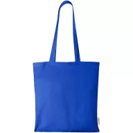   Sacosa de cumparaturi, Everestus, 2601E13060, 38x42 cm, Bumbac, Albastru Royal