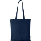 Sacosa de cumparaturi, Everestus, 2601E13061, 38x42 cm, Bumbac, Albastru Navy