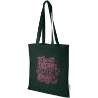   Sacosa de cumparaturi, Everestus, 2610E19012, 38x42 cm, Bumbac, Verde Dark