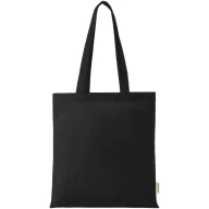   Sacosa de cumparaturi, Everestus, 2610E19013, 38x42 cm, Bumbac, Negru
