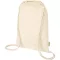 Saculet cu snur, Everestus, 2601E13049, 33x44 cm, Bumbac, Natur