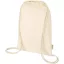 Saculet cu snur, Everestus, 2601E13049, 33x44 cm, Bumbac, Natur