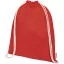 Saculet cu snur, Everestus, 2601E13050, 33x44 cm, Bumbac, Rosu
