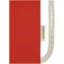 Saculet cu snur, Everestus, 2601E13050, 33x44 cm, Bumbac, Rosu