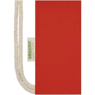   Saculet cu snur, Everestus, 2601E13050, 33x44 cm, Bumbac, Rosu