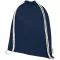 Saculet cu snur, Everestus, 2601E13052, 33x44 cm, Bumbac, Albastru Navy