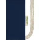 Saculet cu snur, Everestus, 2601E13052, 33x44 cm, Bumbac, Albastru Navy