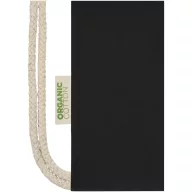   Saculet rucsac cu snur, Everestus, 2610E17932, 33x44 cm, Bumbac, Negru