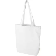   Sacosa de cumparaturi, Everestus, 2601E13075, 38x42x9 cm, Bumbac, Alb