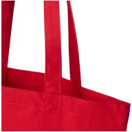   Sacosa de cumparaturi, Everestus, 2601E13077, 38x42x9 cm, Bumbac, Rosu