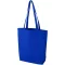 Sacosa de cumparaturi, Everestus, 2601E13078, 38x42x9 cm, Bumbac, Albastru Royal