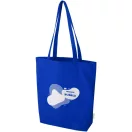 Sacosa de cumparaturi, Everestus, 2601E13078, 38x42x9 cm, Bumbac, Albastru Royal