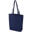 Sacosa de cumparaturi, Everestus, 2610E19017, 38x42x9 cm, Bumbac, Albastru Navy
