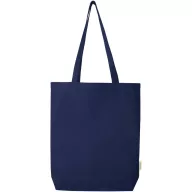   Sacosa de cumparaturi, Everestus, 2610E19017, 38x42x9 cm, Bumbac, Albastru Navy