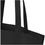   Sacosa de cumparaturi, Everestus, 2610E19016, 38x42x9 cm, Bumbac, Negru