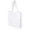Sacosa de cumparaturi, Everestus, 2601E13062, 38x42x9 cm, Bumbac, Alb