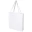 Sacosa de cumparaturi, Everestus, 2601E13062, 38x42x9 cm, Bumbac, Alb