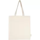 Sacosa de cumparaturi, Everestus, 2601E13063, 38x42x9 cm, Bumbac, Natur