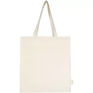   Sacosa de cumparaturi, Everestus, 2601E13063, 38x42x9 cm, Bumbac, Natur