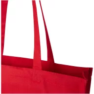   Sacosa de cumparaturi, Everestus, 2601E13064, 38x42x9 cm, Bumbac, Rosu